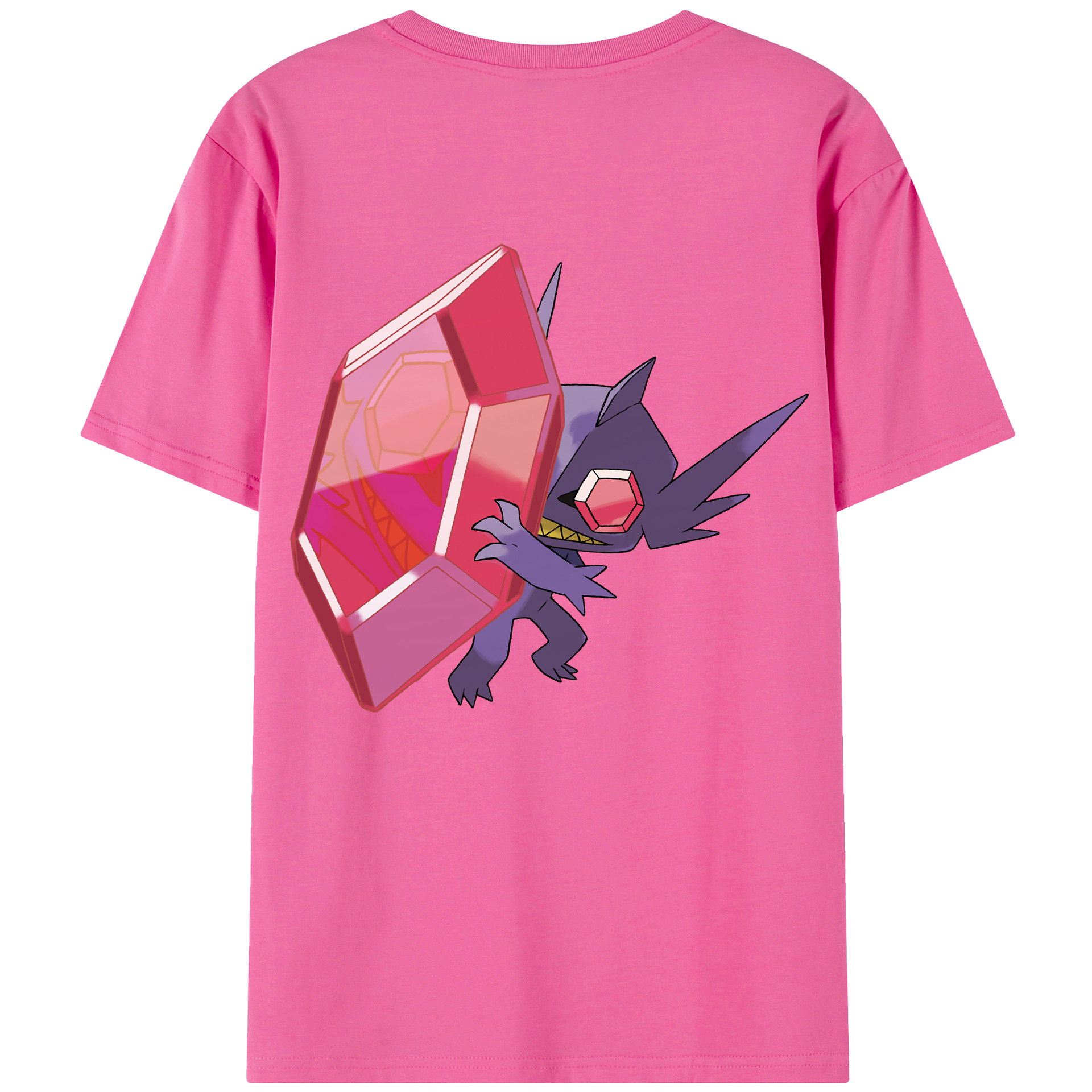 （画像用） ポケットモンスター Pokémon レディース半袖Tシャツ(バックプリント)